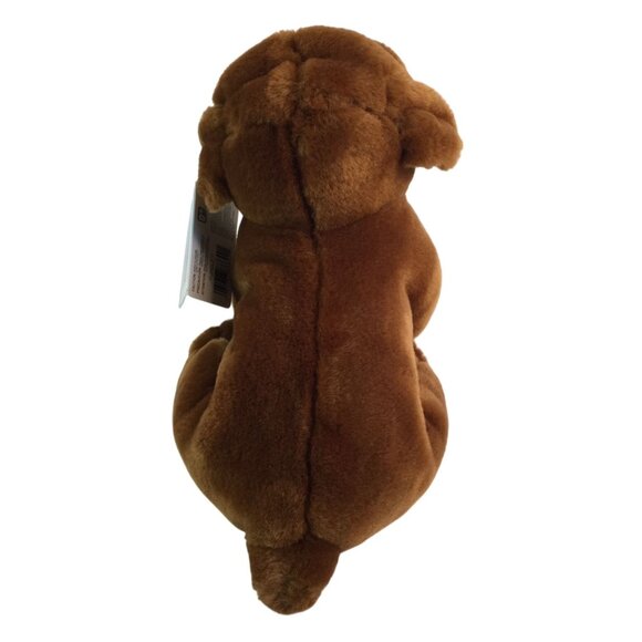 Animal Alley Boxer Puppy Dog Plush 10" Brown Stuffed Animal Toys R Us NWT - Picture 4 of 9